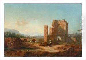 Promenade Dans Les Ruines En Italie Du Sud by Antoine Ponthus-Cinier