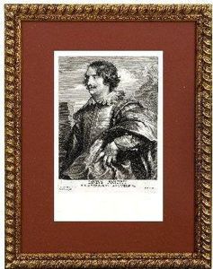Retrato Del Calcografo Paulus Pontius by Paulus Pontius