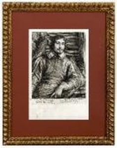 Retrato Del Diplomatico Caesar Alexander Scaglia by Paulus Pontius