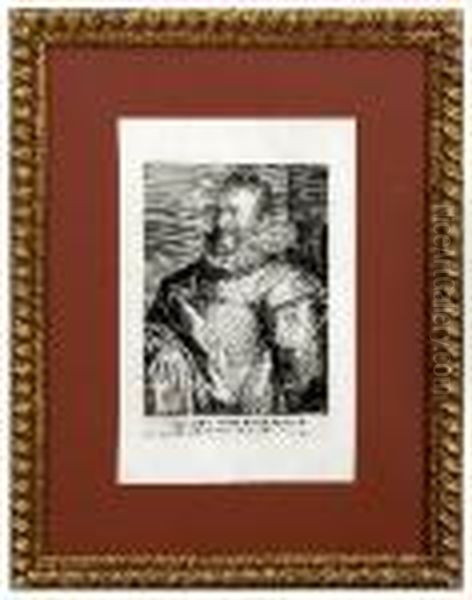 Retrato Del Pintor Ioannes Ven Ravesteyn - view 1