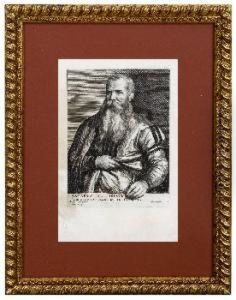 Retrato Del Arquitecto Lacobus De Brevck by Paulus Pontius