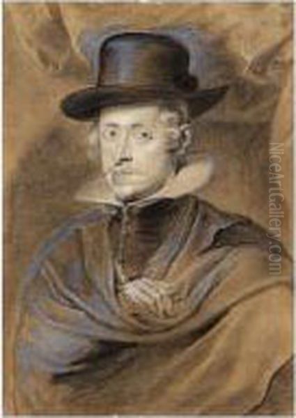 Philip Iv, Half Length, In A Hat - view 1