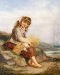 The Young Harvest Girl by Paul Falconer Poole