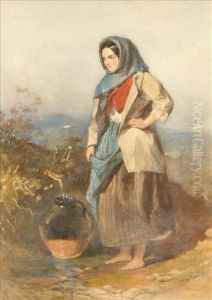 A Young Girl by Paul Falconer Poole