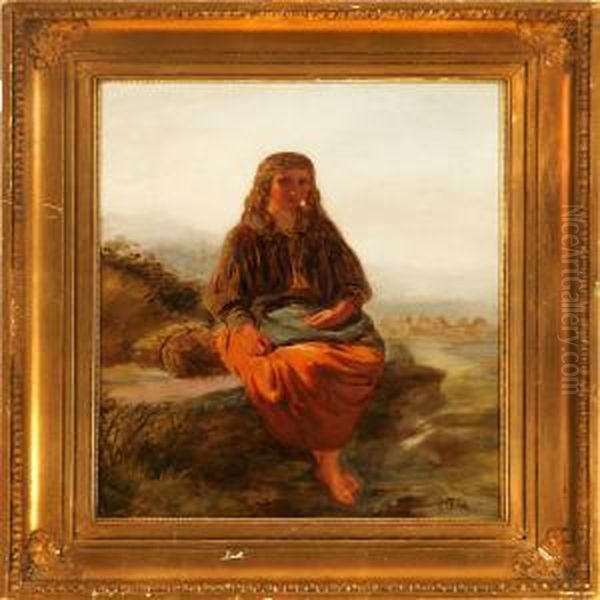 Landscape With A Girl With A Sheaf - view 1