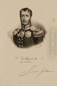 Frederic William III 1770-1840 King of Prussia by Francois Seraphin Delpech