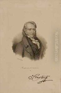 Henri Benjamin Constant de Rebecque 1767-1830 by Francois Seraphin Delpech