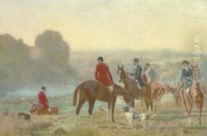 Check In The Hunt - Radnor, Pennsylvania by Henry Rankin Poore