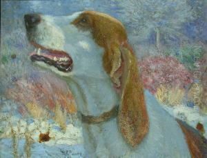 Young Kentucky Hound 'radnor Hunt' by Henry Rankin Poore