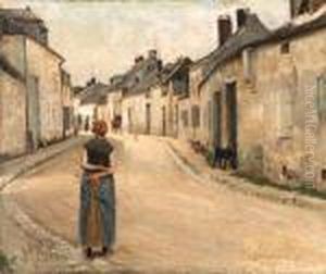 Noon, A Souvenir Of The French Village Larenant by Henry Rankin Poore