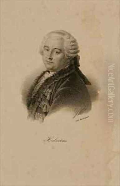Portrait of Claude Adrien Helvetius 1715-71 - view 1