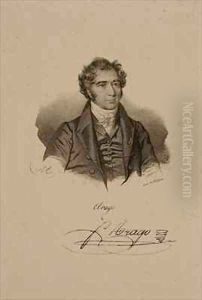 Portrait of Dominique Francois Jean Arago 1786-1853 by Francois Seraphin Delpech