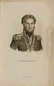 Portrait of General Etienne Cambronne 1770-1842 by Francois Seraphin Delpech