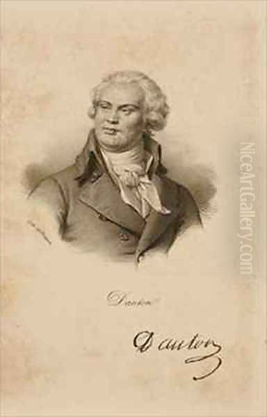 Portrait of Georges Danton 1759-94 - view 1