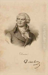Portrait of Georges Danton 1759-94 by Francois Seraphin Delpech