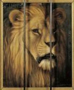 Head Of A Male Lion by Alexander Pope