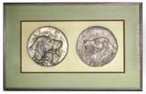 2 Hunting Dogs by Alexander Pope