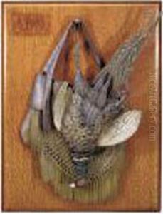 Pheasant And Game Bag After The Hunt by Alexander Pope