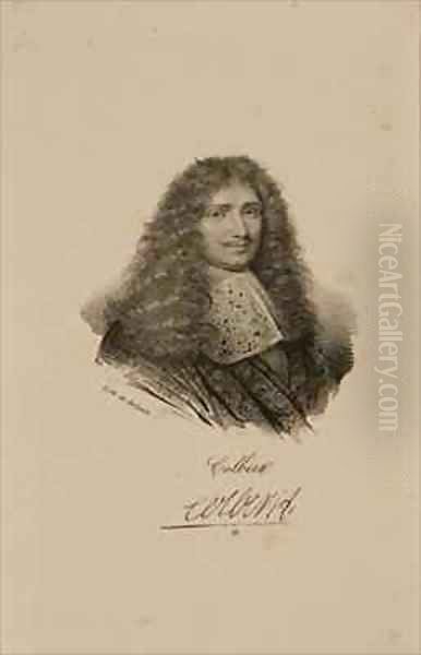 Portrait of Jean Baptiste Colbert 1619-83 - view 1