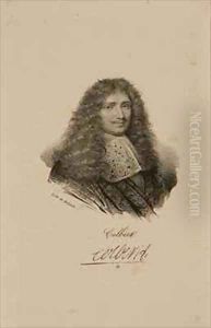 Portrait of Jean Baptiste Colbert 1619-83 by Francois Seraphin Delpech