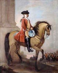 Brigadier and Lieutenant Richard Gifford by Bartholomew Dandridge