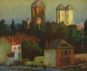 Landscape From Campulung by Stefan Popescu