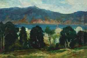 Landscape Frommaroc (the Bin Elouidane Lake)