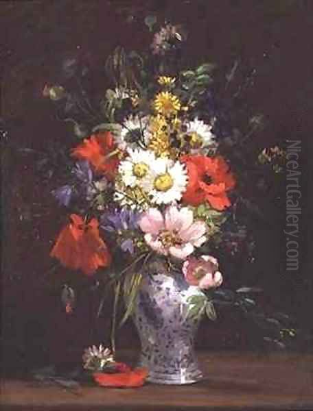 Still life with flowers in a vase 2 - view 1