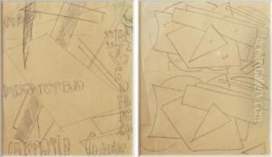 Plakatentwurf
Fur Eine Ausstellung In Petrograd by Lyubov Popova