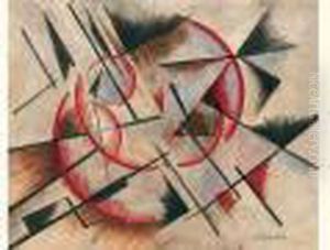 Composition Rayonniste by Lyubov Popova