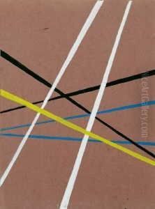 De Lignes by Lyubov Popova