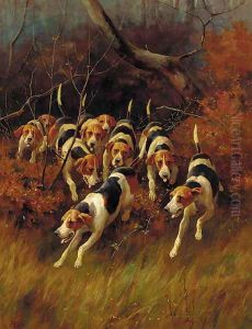 On the scent by Alfred Duke