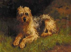 A soft-coated wheaten terrier by Alfred Duke