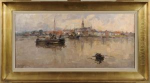 Ville Portuaire by Oswald Poreau