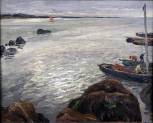 Concarneau (finistere) by Oswald Poreau