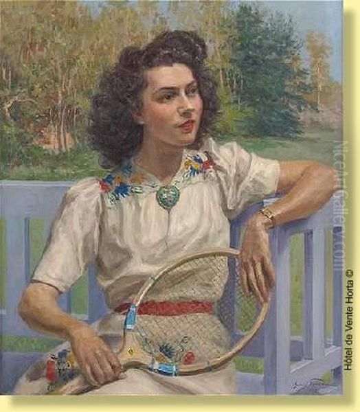 Portrait De Mlle Nelly Hondekijn - view 1