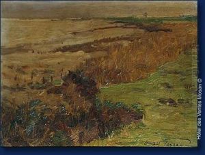 Paysage A Doel by Oswald Poreau