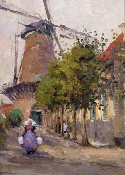 A View Of A Windmill, Goes - view 1