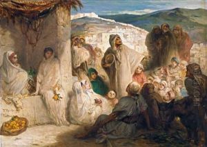 Le Conteur A Tetouan by Jean-Francois Portaels