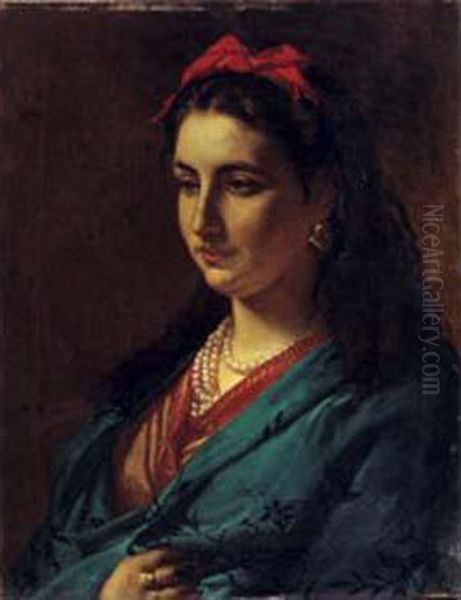 Orientale Au Collier De Perles - view 1