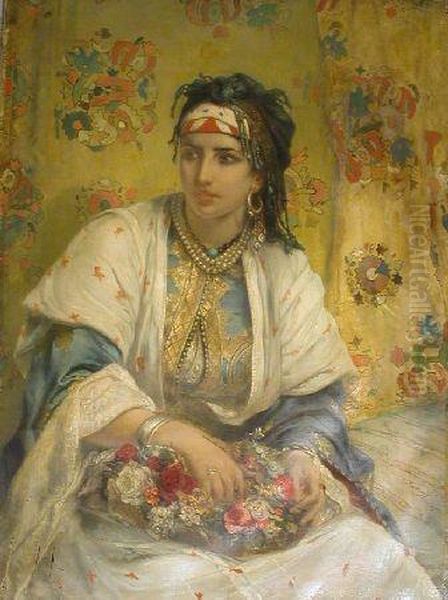 Algerian Flower Seller - view 1