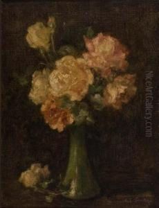 Vase Of Roses by Charles Ethan Porter