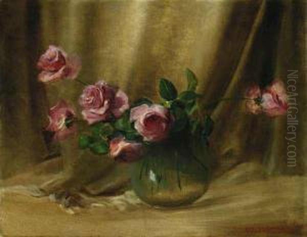 Roses In A Vase - view 1