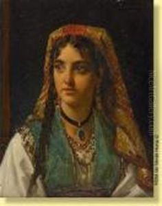 Portrait De Jeune Mediterraneenne