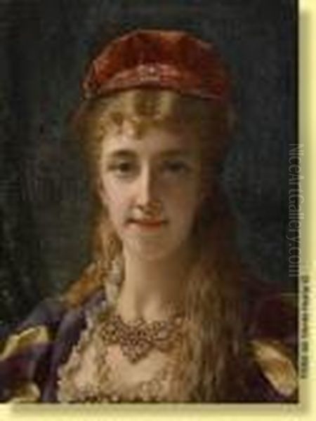 Jeune Fille Au Collier De Perles - view 1