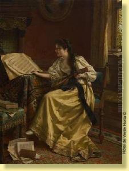 La Joueuse De Mandoline - view 1