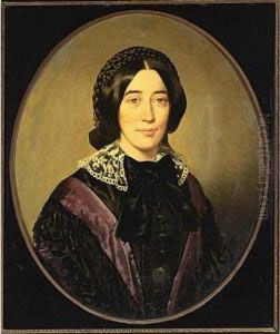A Portrait Of An Elegant Lady