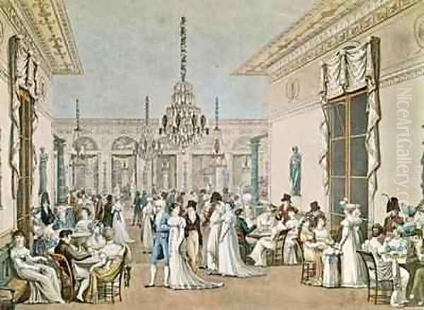 The Cafe Frascati in 1807 - view 1
