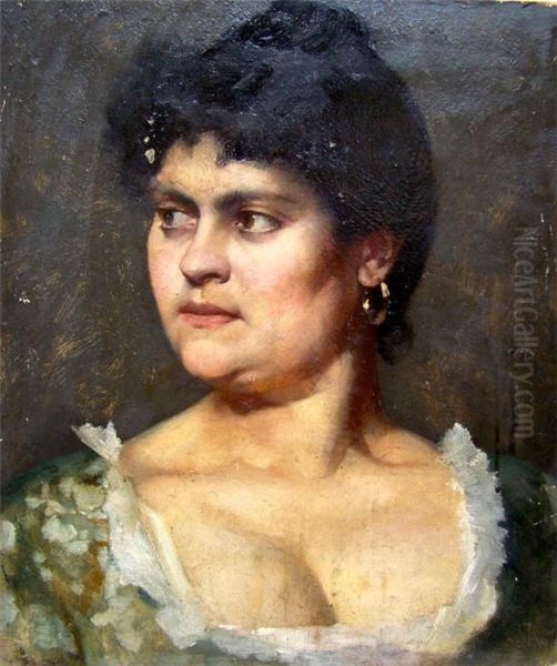 Brustportrait Einer Dame - view 1