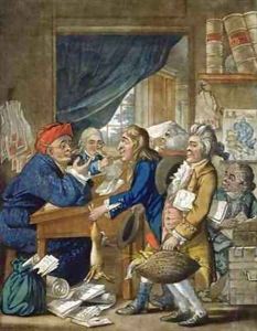 A Country Attorney and his Clients by Robert Dighton